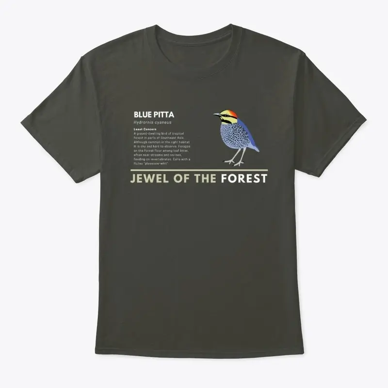 Blue Pitta Tee Shirt